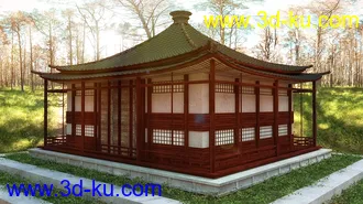 3D打印模型Martial Arts Dojo Bundle的图片