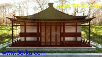 3D打印模型Martial Arts Dojo Bundle的图片