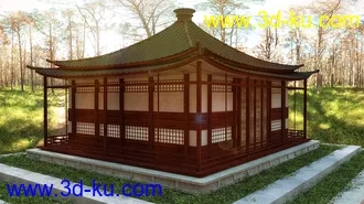 3D打印模型Martial Arts Dojo Bundle的图片