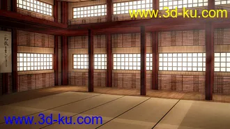 3D打印模型Martial Arts Dojo Bundle的图片