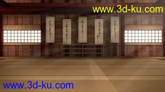 3D打印模型Martial Arts Dojo Bundle的图片