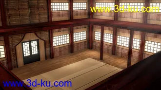 3D打印模型Martial Arts Dojo Bundle的图片
