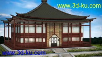 3D打印模型Martial Arts Dojo Bundle的图片