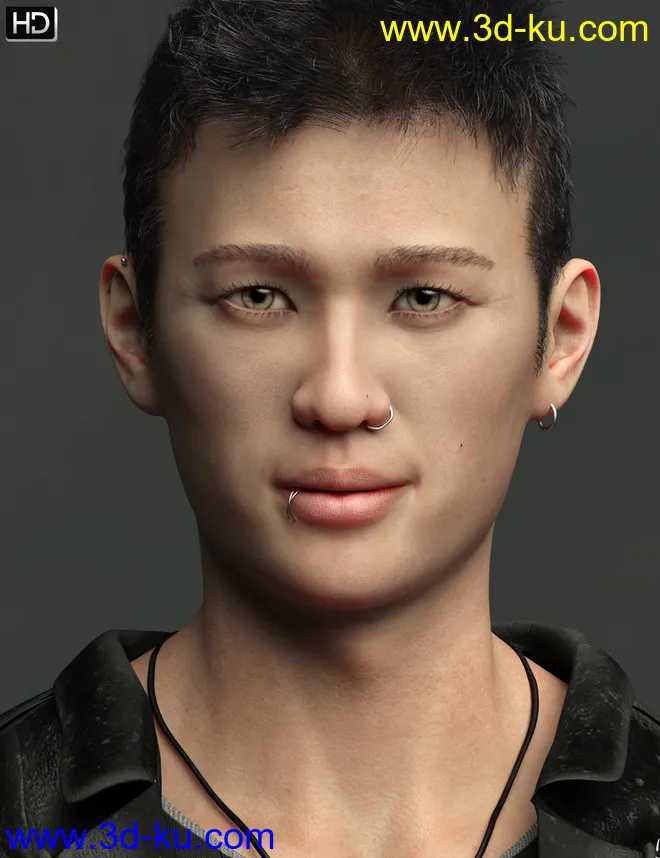 Matias HD for Genesis 8 Male模型的图片5