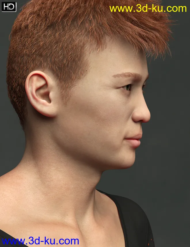 Matias HD for Genesis 8 Male模型的图片6