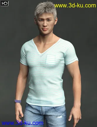3D打印模型Matias HD for Genesis 8 Male的图片