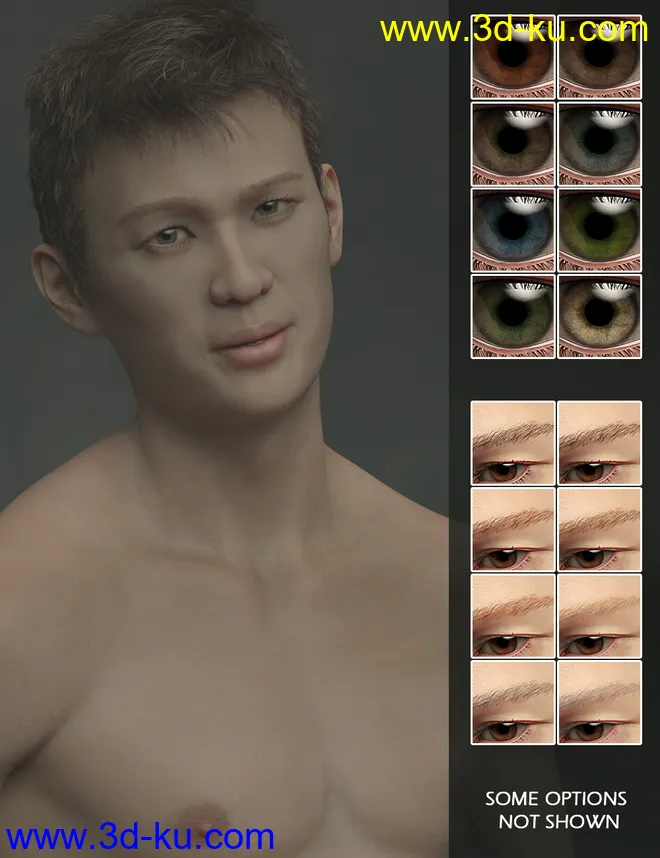 Matias HD for Genesis 8 Male模型的图片9