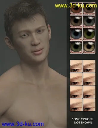 3D打印模型Matias HD for Genesis 8 Male的图片