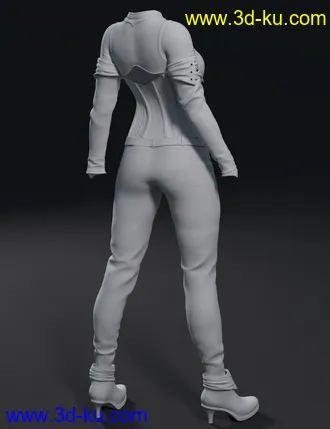 3D打印模型Mauree Outfit for Genesis 8 Females的图片