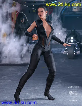 3D打印模型MayWeather Outfit for Genesis 8 Female(s)的图片