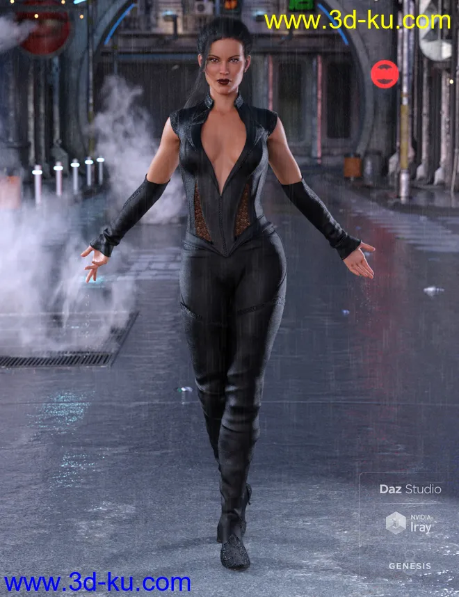 MayWeather Outfit for Genesis 8 Female(s)模型的图片2