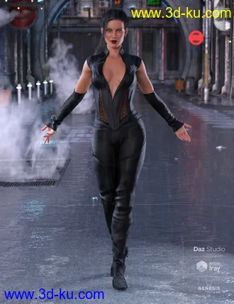 3D打印模型MayWeather Outfit for Genesis 8 Female(s)的图片