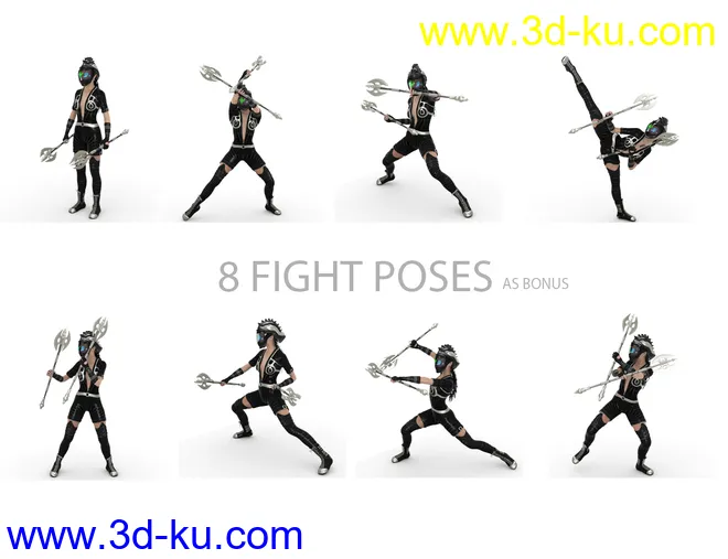 Mec4D Apocalipsa for Genesis 2 Female(s)模型的图片3