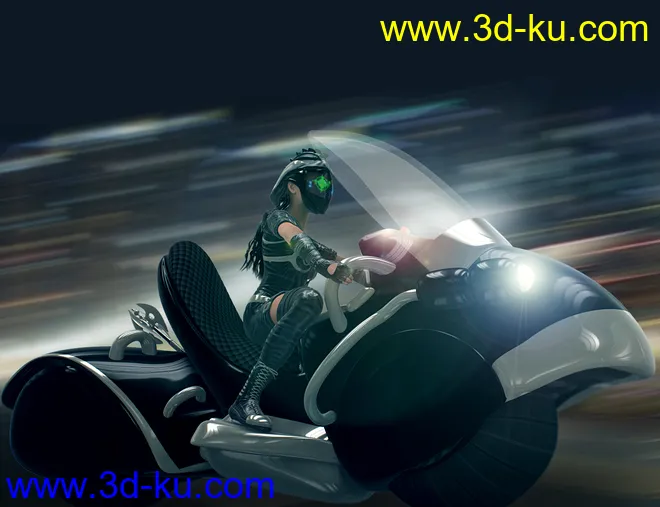 Mec4D Apocalipsa for Genesis 2 Female(s)模型的图片6