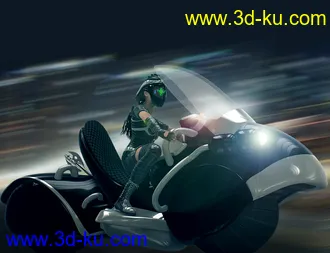 3D打印模型Mec4D Apocalipsa for Genesis 2 Female(s)的图片