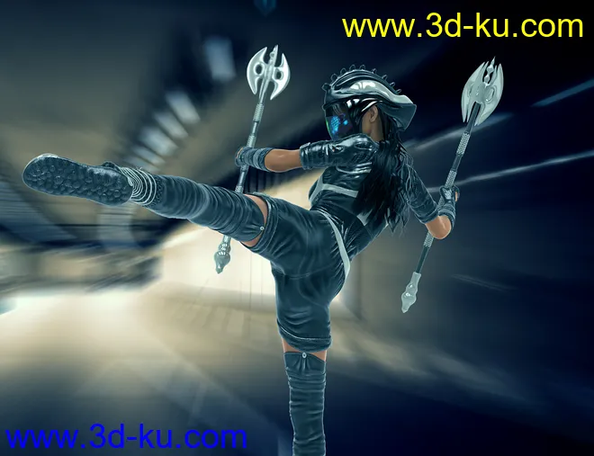 Mec4D Apocalipsa for Genesis 2 Female(s)模型的图片8