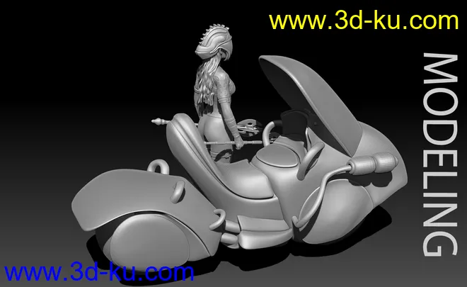 Mec4D Apocalipsa for Genesis 2 Female(s)模型的图片12