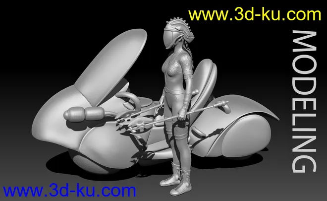 Mec4D Apocalipsa for Genesis 2 Female(s)模型的图片13