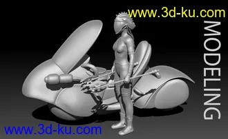 3D打印模型Mec4D Apocalipsa for Genesis 2 Female(s)的图片