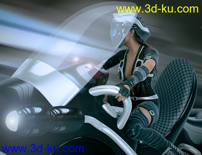 Mec4D Apocalipsa for Genesis 2 Female(s)模型的图片14