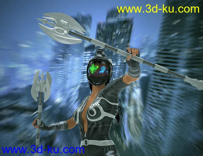 Mec4D Apocalipsa for Genesis 2 Female(s)模型的图片15