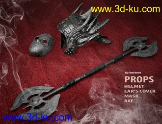 3D打印模型Mec4D DarKon for Genesis 2 Male(s)的图片