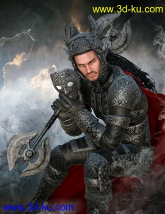 3D打印模型Mec4D DarKon for Genesis 2 Male(s)的图片