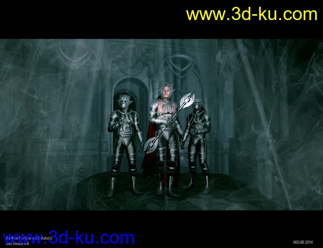 Mec4D DarKon for Genesis 2 Male(s)模型的图片9