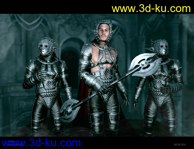 Mec4D DarKon for Genesis 2 Male(s)模型的图片10