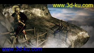 3D打印模型Mec4D Hoplite Soldier for Genesis 2 Male(s)的图片