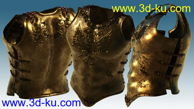 Mec4D Hoplite Soldier for Genesis 2 Male(s)模型的图片7