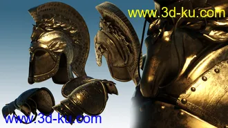 3D打印模型Mec4D Hoplite Soldier for Genesis 2 Male(s)的图片