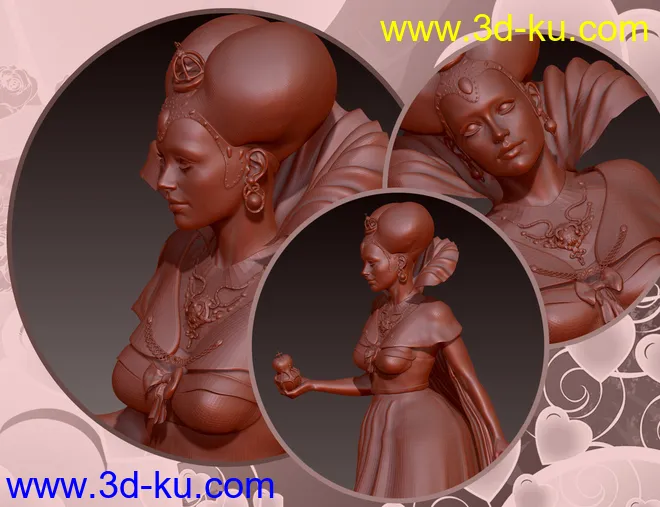 Mec4D Queen Of Hearts For Genesis 2 Female(s)模型的图片8