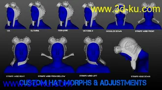 3D打印模型Mec4D The Aviatrix for Genesis 2 Female(s)的图片