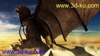 3D打印模型Mec4D The Aviatrix for Genesis 2 Female(s)的图片