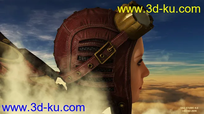 Mec4D The Aviatrix for Genesis 2 Female(s)模型的图片8