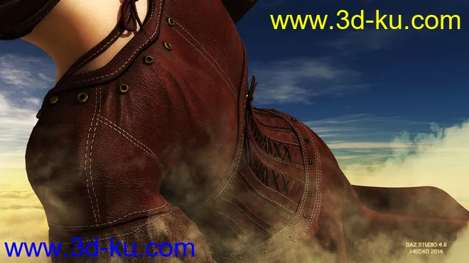 Mec4D The Aviatrix for Genesis 2 Female(s)模型的图片10