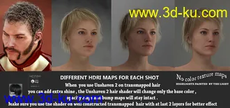 Mec4D Unshaven 2 for Genesis 2 Male(s)模型的图片3