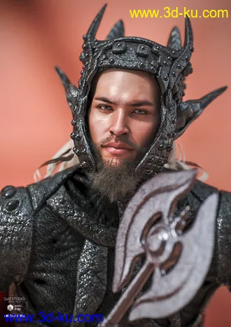 3D打印模型Mec4D Unshaven 2 for Genesis 2 Male(s)的图片