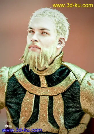 Mec4D Unshaven 2 for Genesis 2 Male(s)模型的图片6