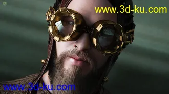 Mec4D Unshaven 2 for Genesis 2 Male(s)模型的图片8