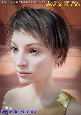 Mec4D Unshaven 2 for Genesis 2 Male(s)模型的图片9