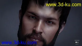 Mec4D Unshaven 2 for Genesis 2 Male(s)模型的图片14