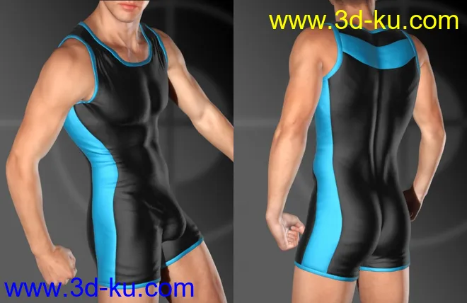 Mec4D Weightlifting Suit for Genesis 2 Male(s)模型的图片2