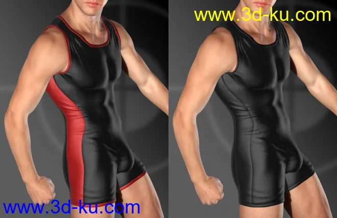Mec4D Weightlifting Suit for Genesis 2 Male(s)模型的图片3