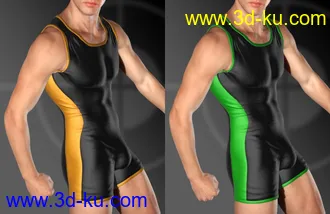 3D打印模型Mec4D Weightlifting Suit for Genesis 2 Male(s)的图片