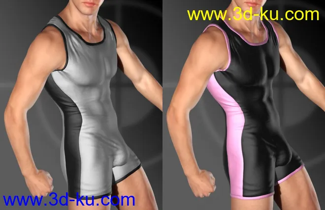 Mec4D Weightlifting Suit for Genesis 2 Male(s)模型的图片5