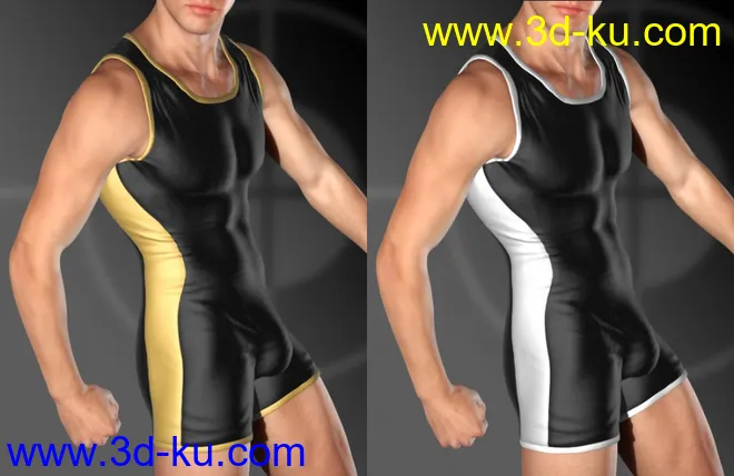Mec4D Weightlifting Suit for Genesis 2 Male(s)模型的图片6