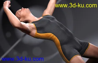 3D打印模型Mec4D Weightlifting Suit for Genesis 2 Male(s)的图片