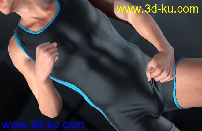 Mec4D Weightlifting Suit for Genesis 2 Male(s)模型的图片9